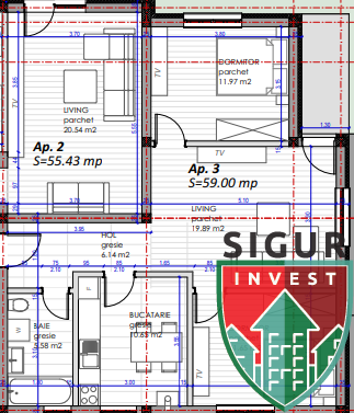 apartament-3-camere-de-vanzare-in-sibiu-decomandat-cu-gradina-3